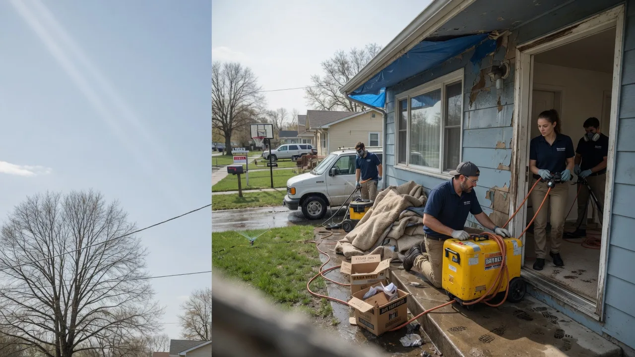 Basement Flood Cleanup in Snyder, TX near me